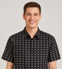 Pastel Tropical Print Short-Sleeve Shirt