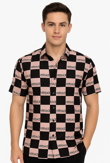 Versace Checkered Shirt