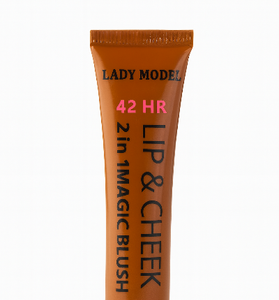 Lady Model 42HR 2-in-1 Lip &amp; Cheek Magic Blush