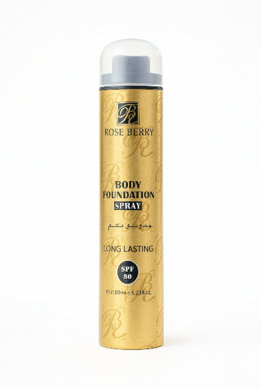 Rose Berry Body Foundation Spray SPF 50