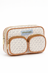 Michael Kors Jet Set Double Pocket Crossbody Clutch