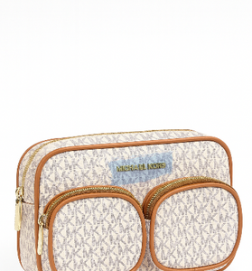 Michael Kors Jet Set Double Pocket Crossbody Clutch