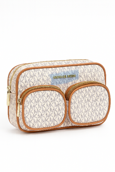 Michael Kors Jet Set Double Pocket Crossbody Clutch