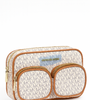 Michael Kors Jet Set Double Pocket Crossbody Clutch
