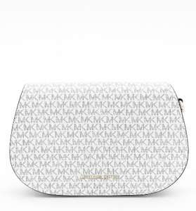 Michael Kors Monogram Saddle Clutch Bag