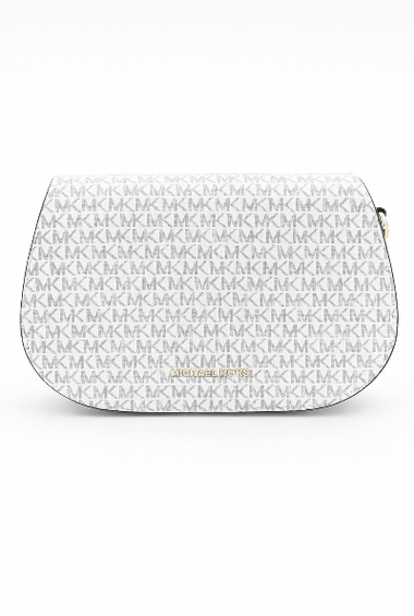 Michael Kors Monogram Saddle Clutch Bag