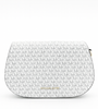 Michael Kors Monogram Saddle Clutch Bag