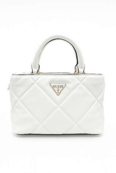 Guess Quilted Satchel Clutch Bag