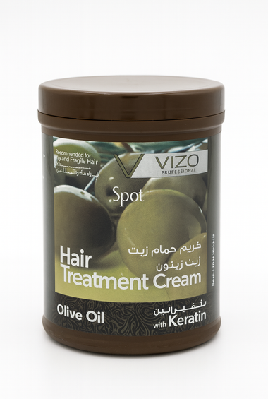 Vizo Professional Hair Treatment Cream – Olive Oil with Keratin