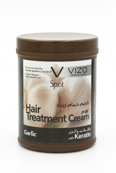 Vizo Professional Hair Treatment Cream – Garlic with Keratin
