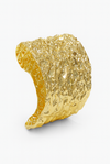 Hammered Texture Gold Cuff