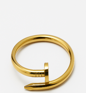 Nail-Inspired Gold Bracelet