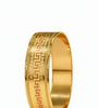 Classic Versace-Inspired Gold Bangle