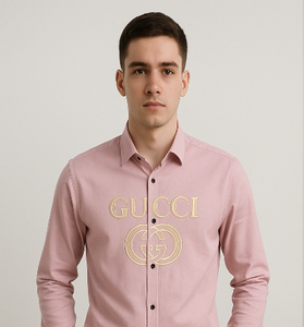 Pink Luxury Branded Shirt