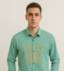 Green Luxury Branded Shirt