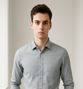 Classic Plain Gray Shirt
