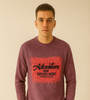 Purple Adventure Graphic Sweatshirt