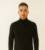Black Turtleneck Sweater