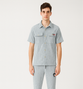 Grey Corduroy Co-ord Set