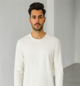 Classic White Full-Sleeve T-Shirt