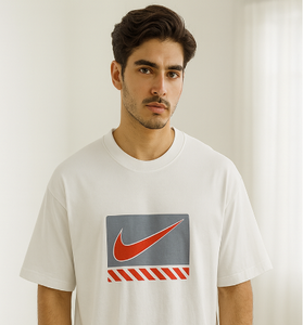 White Nike Graphic T-Shirt