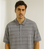 Grey Calvin Klein Jeans Polo T-Shirt