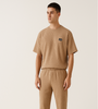 Beige Ribbed Co-ord Set
