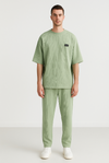 Sage Green Ribbed Co-ord Set