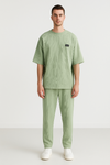 Sage Green Ribbed Co-ord Set
