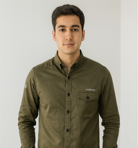 Olive Green Utility Shirt