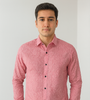 Pink Paisley Print Shirt