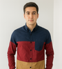 Colorblock Tricolor Shirt