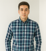 Teal Checked Shirt