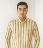 Yellow &amp; Pink Striped Shirt