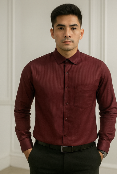 Maroon Classic Shirt