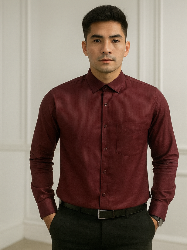 Maroon Classic Shirt