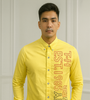 Yellow Branded Graphic Shirt