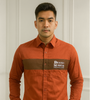 Rust Brown Logo Shirt