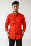 Red Statement Shirt
