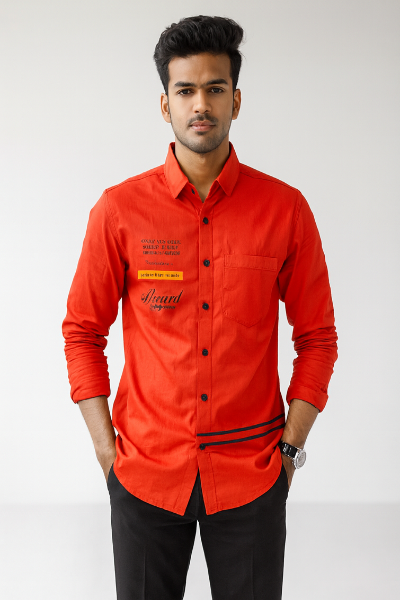 Red Statement Shirt