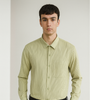 Light Green Striped Shirt