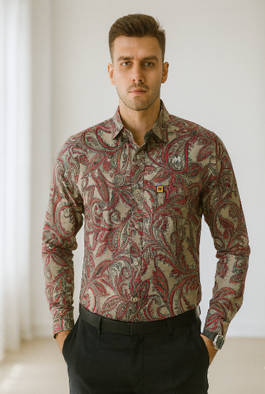 Paisley Print Shirt