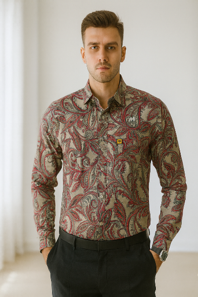 Paisley Print Shirt