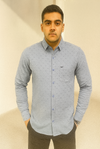 Light Blue Textured Shirt