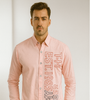 Light Pink Logo Print Shirt