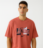Red Los Angeles Lakers Graphic T-Shirt