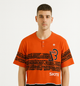 Red &amp; Black SKITE Graphic T-Shirt