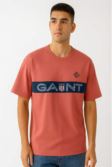 Red GAINT Logo T-Shirt