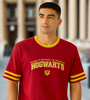 Hogwarts Maroon Graphic Tee