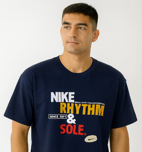 Nike Rhythm &amp; Sole Navy Tee